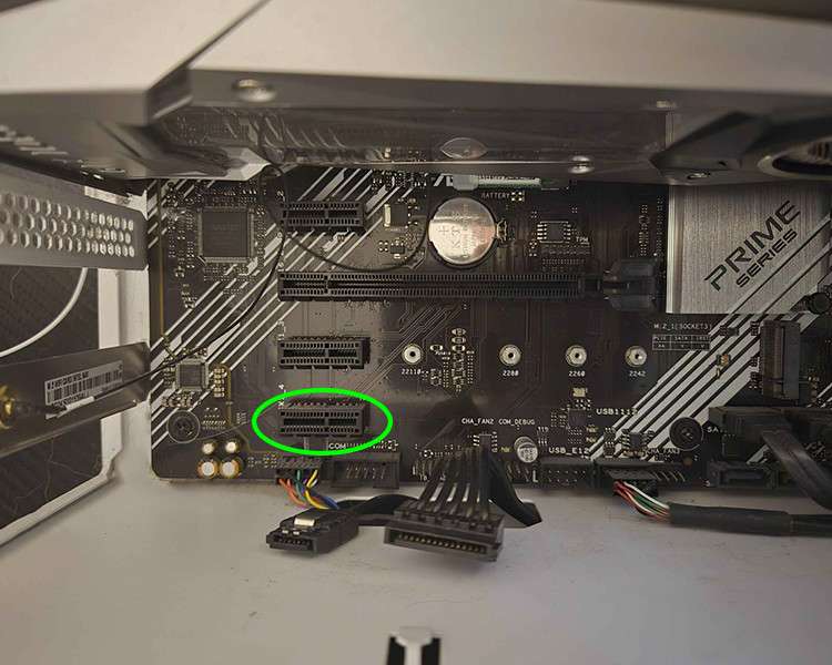 2 pcie port